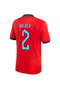 Engeland Kyle Walker #2 Voetbaltruitje Uit tenue WK 2022 Korte Mouw